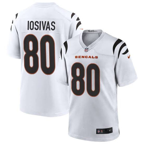 Andrei Iosivas Cincinnati Bengals Official NFL NIKE Jersey white