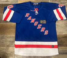 Henrik Lundqvist New York Rangers autographed jersey COA Photo Signing