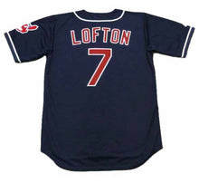 Kenny Lofton Cleveland Indians Official MLB Jersey blue