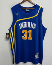 Reggie Miller Indiana Pacers Official NBA Adidas Jersey Blue