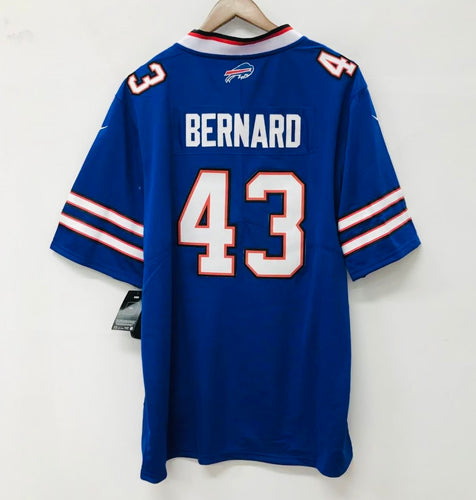 Terrel Bernard Buffalo Bills NFL official Nike Jersey blue