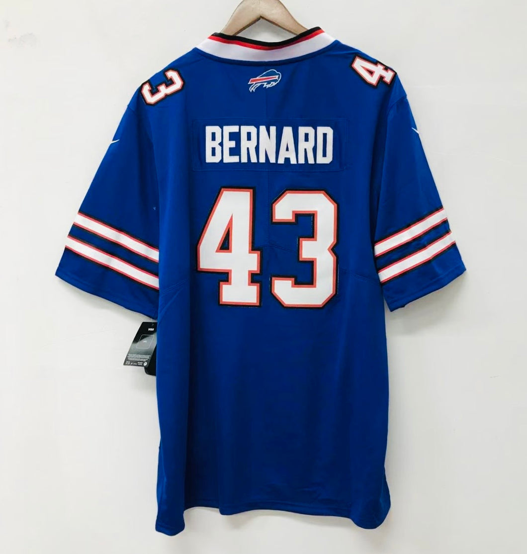 Terrel Bernard Buffalo Bills NFL official Nike Jersey blue