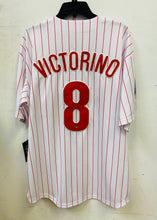 Shane Victorino Philadelphia Phillies autographed jersey COA photo signing