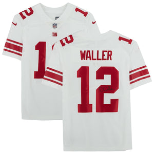 Darren Waller New York Giants Autographed Color Rush Nike Limited Jersey