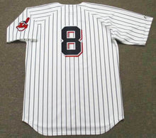 Ray Fosse Cleveland Indians Official MLB Majestic Jersey pinstripes