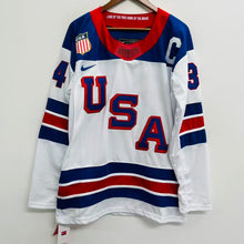 Auston Matthews Team USA Hockey Official Nike Jersey white