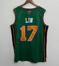 Jeremy Lin New York Knicks Official NBA Jersey Adidas green St. Patrick’s Day