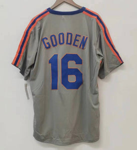 Dwight Doc Gooden New York Mets Jersey Mitchell & Ness gray