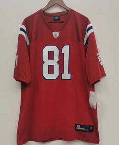 Aaron Hernandez New England Patriots Jersey red