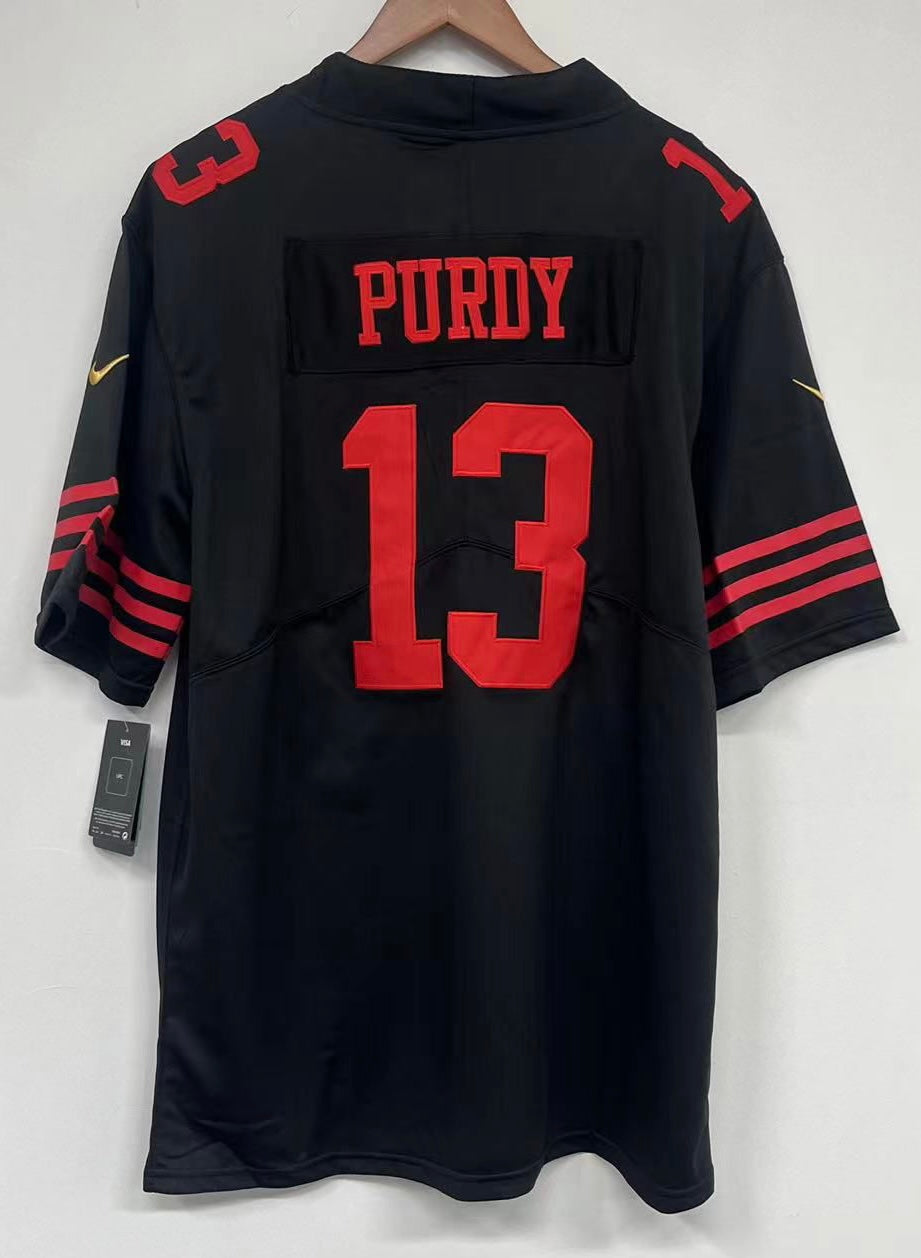 Brock Purdy San Francisco 49ers Jersey Black Classic Authentics brock-purdy-san-francisco-49ers-jersey-black-classic-authentics