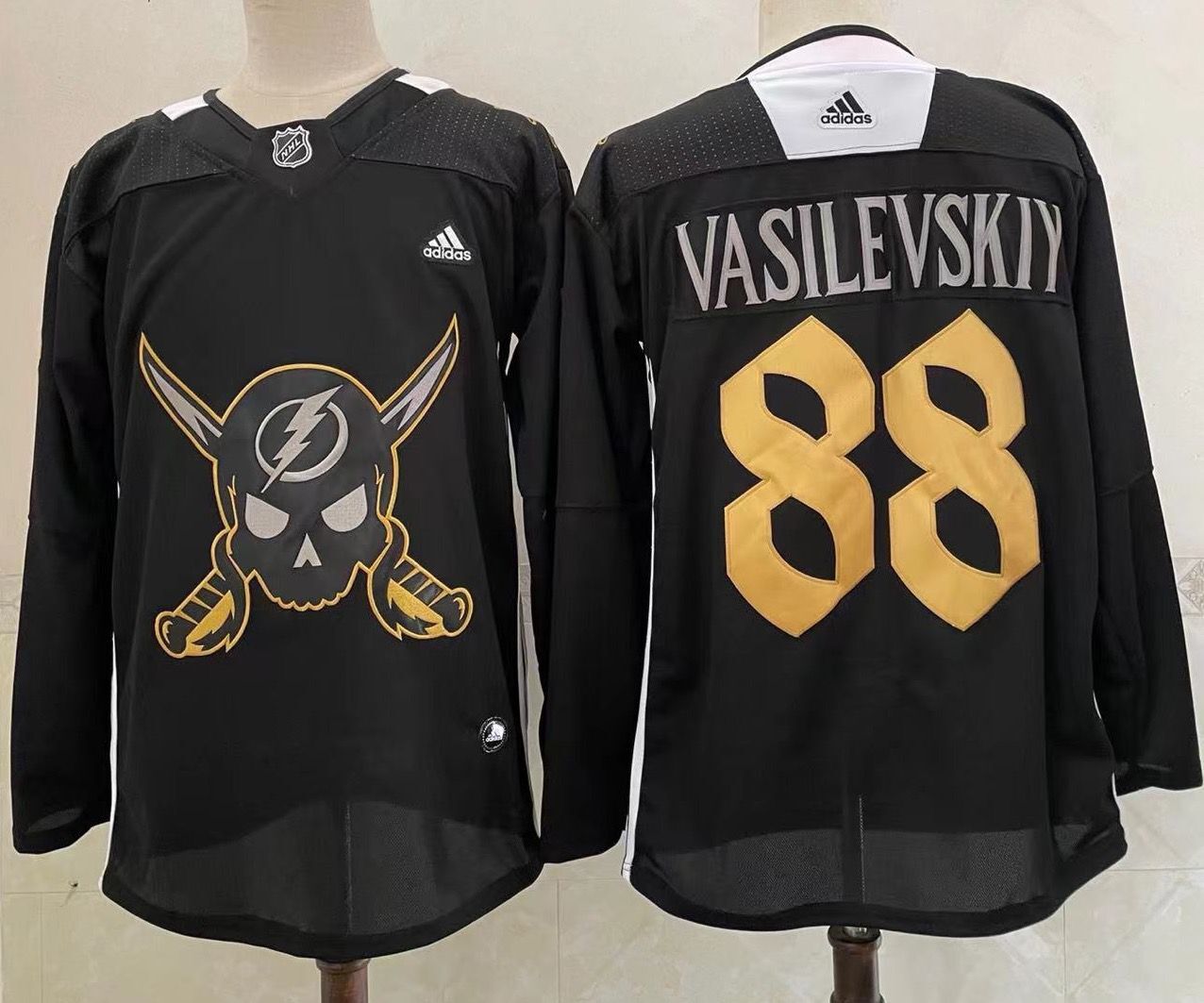 Lightning Vasilevskiy Special Black deals Jersey