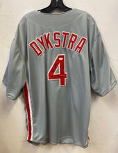 Len Lenny Dykstra Philadelphia Phillies autographed jersey JSA COA