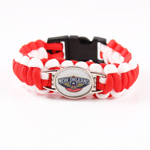 New Orleans Pelicans snap clasp bracelet