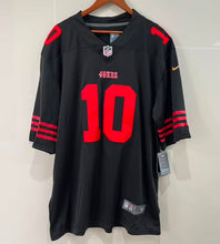 Mac Jones San Francisco 49ers Official NFL Nike Jersey black alternate