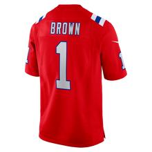 A.J. Brown New England Patriots Official NFL NIKE Jersey RED