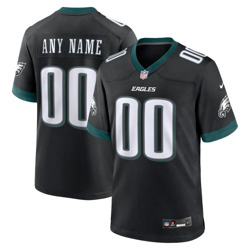 Philadelphia Eagles Any Name & Number customized YOUTH KIDS Official NFL Jersey black