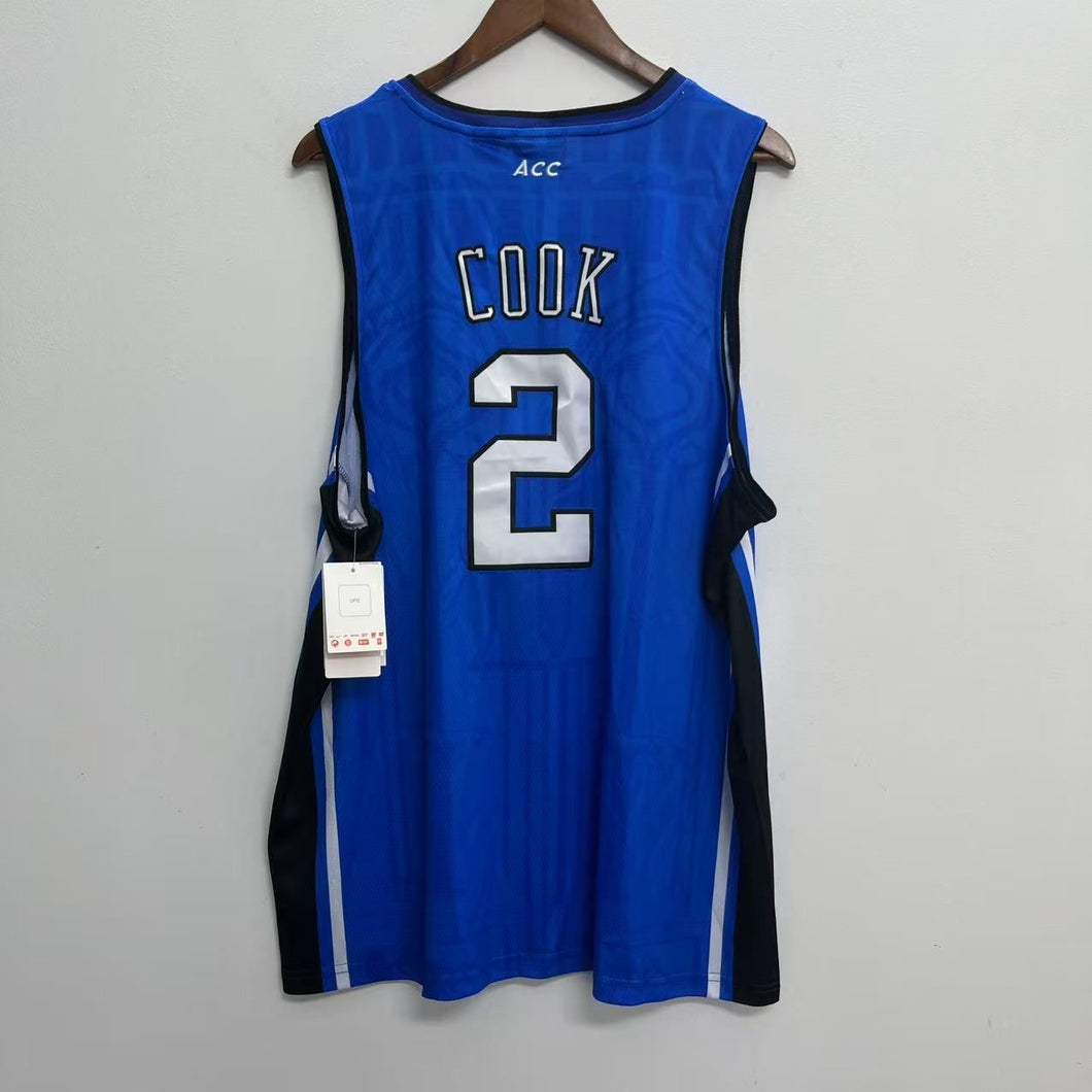 Quinn Cook Duke Blue Devils NCAA Nike jersey blue