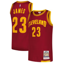 Lebron James YOUTH KIDS 2015-16 Cleveland Cavaliers Mitchell& Ness Jersey