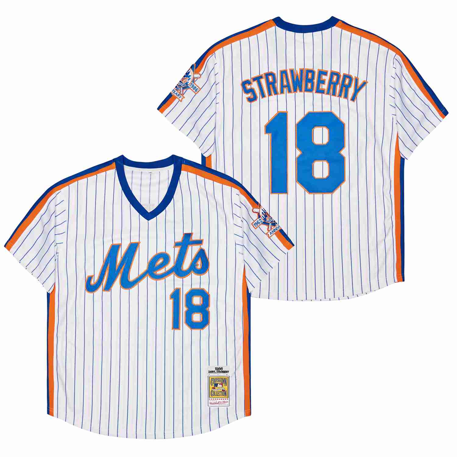 Darryl Strawberry New York Mets Jersey Mitchell Ness Classic Authentics