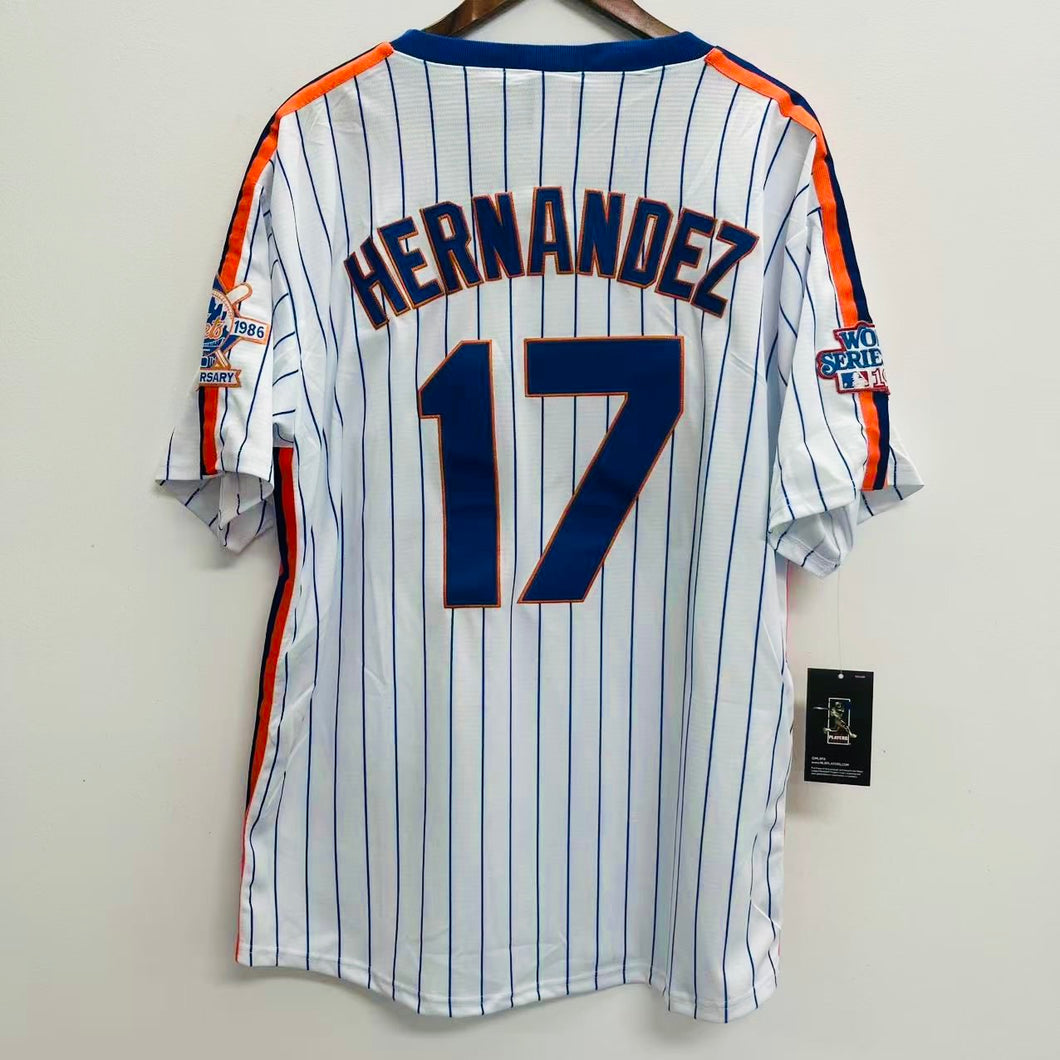 Keith Hernandez 1986 New York Mets Official MLB Jersey Mitchell & Ness