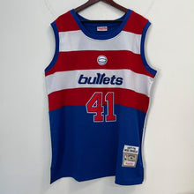 Wes Unseld Washington Bullets Official NBA Mitchell & Ness Jersey