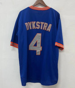 Len Lenny Dykstra New York Mets Jersey Mitchell & Ness blue