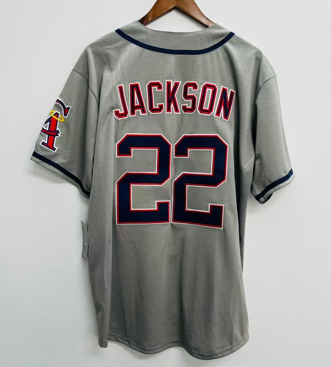 Bo Jackson Anaheim California Angels Official MLB Majestic Jersey
