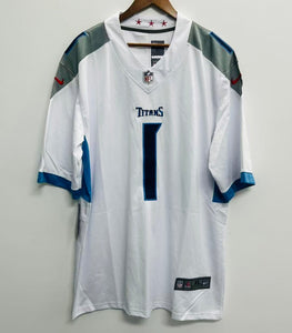 Cam Ward Tennessee Titans Official NFL Nike Jersey White