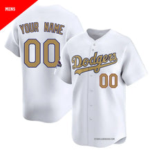 Any Name & Number Customized Los Angeles Dodgers Official MLB Nike jersey white