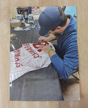 Kyle Schwarber Philadelphia Phillies autographed jersey COA photo signing