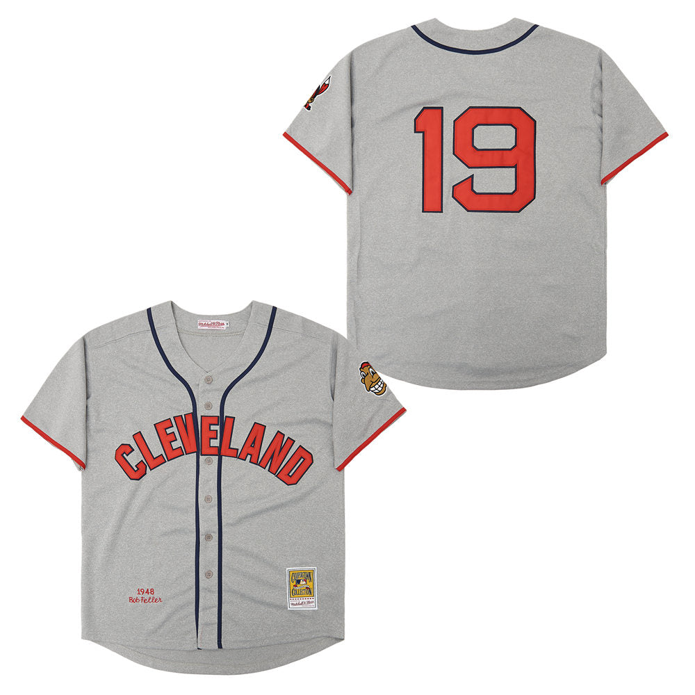 Bob Feller Cleveland Indians Jersey Mitchell & Ness – Classic Authentics