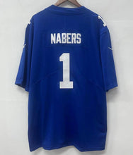 Malik Nabers New York Giants YOUTH KIDS 100 Year Anniversary Rookie Jersey NIKE