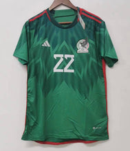 Hirving Lozano Mexico National Team adidas 2022/23 Home Replica Jersey - Green Soccer Futbol