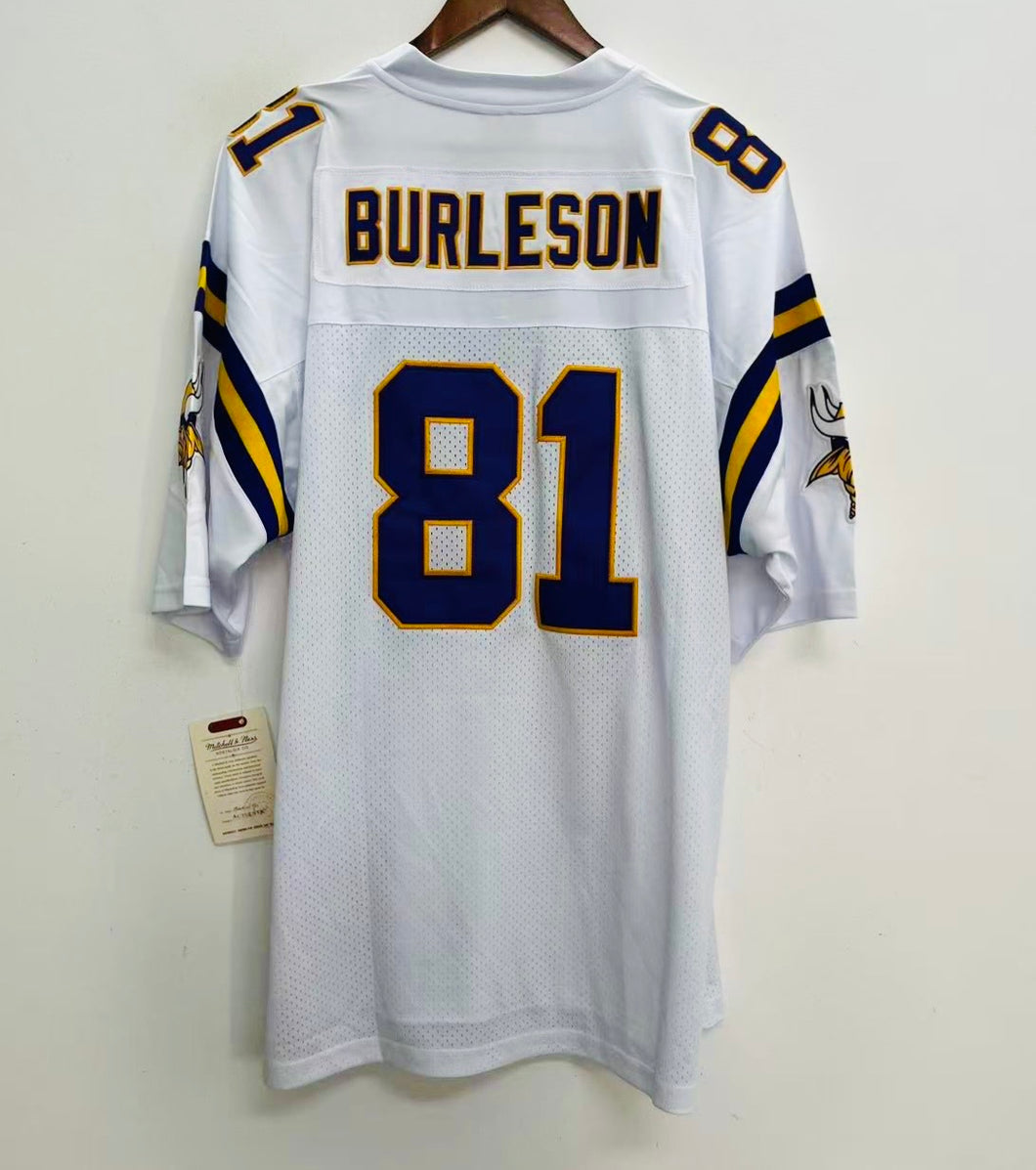 Nate Burleson Minnesota Vikings NFL Mitchell & Ness Jersey