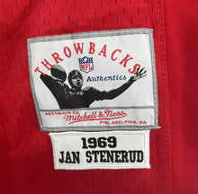 Jan Stenerud 1969 Kansas City Chiefs NFL Mitchell & Ness Jersey red