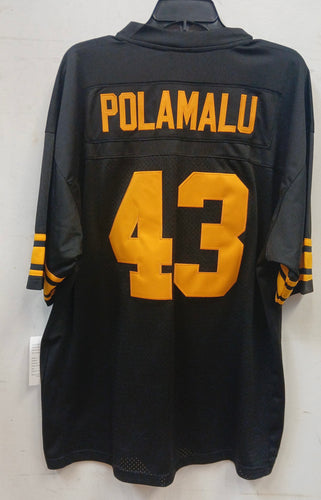 Troy Polamalu Youth Kids Pittsburgh Steelers 2008 Official NFL Mitchell & Ness Jersey