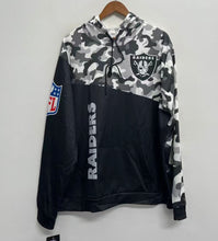 Las Vegas Raiders color camouflage light weight hoodie