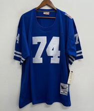 Merlin Olsen 1969 Los Angeles Rams NFL Mitchell & Ness Jersey blue