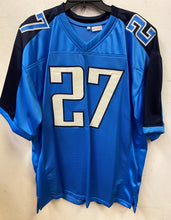 Eddie George Houston Oilers Tennessee Titans autographed jersey JSA Witnessed COA