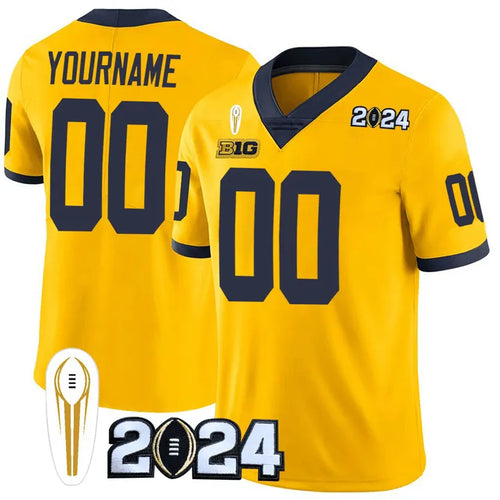 Any Name & Number customized 2024 Michigan Wolverines YOUTH KIDS Jersey