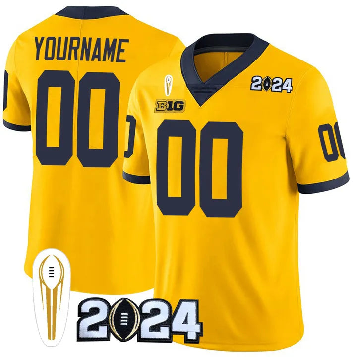 Any Name & Number customized 2024 Michigan Wolverines YOUTH KIDS Jersey