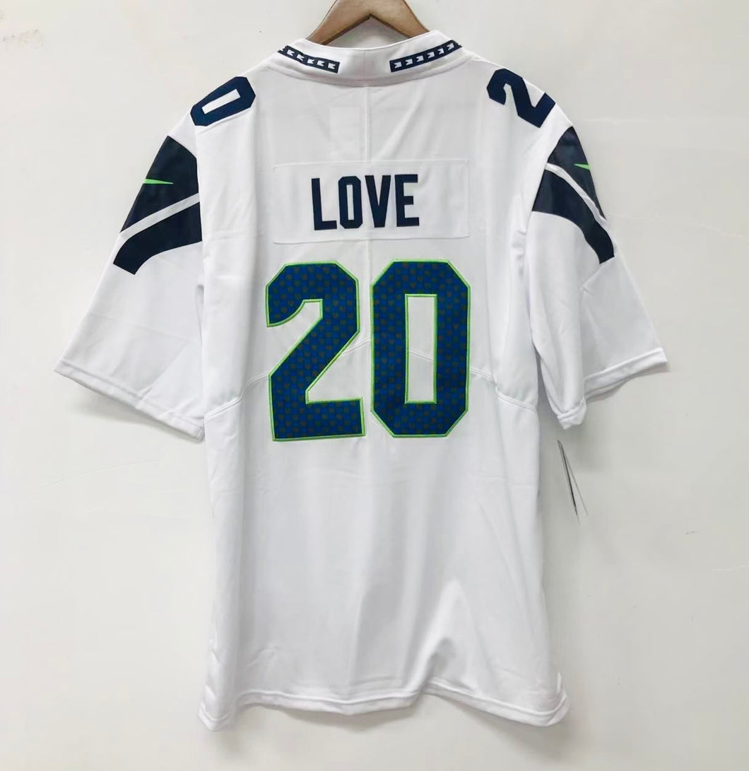 Julian Love Seattle Seahawks Official NFL Jersey Nike white