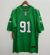 Fletcher Cox Philadelphia Eagles Official NFL Nike Jersey Kelly green