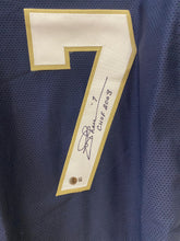 Joe Theismann Notre Dame Fighting Irish autographed jersey Beckett Witnessed COA