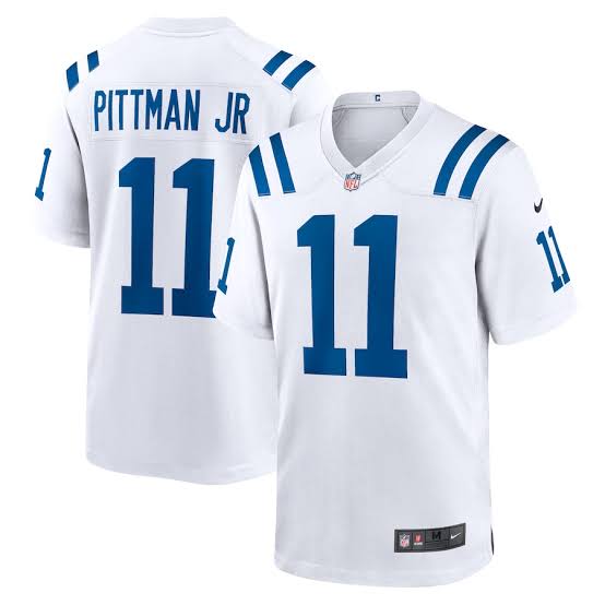 Michael Pittman Jr. Indianapolis Colts Jersey white