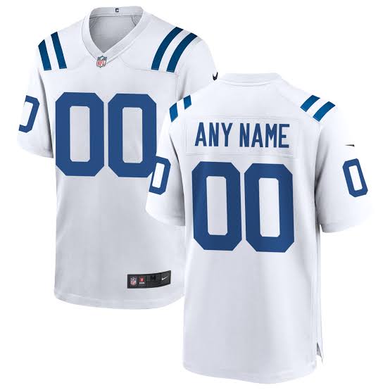 Indianapolis Colts Any Name & Number customized YOUTH KIDS Official NFL Jersey White