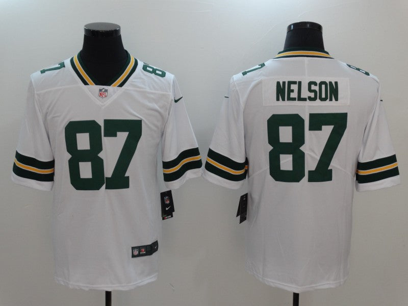 Jordy Nelson Green Bay Packers Official NFL Nike Jersey White