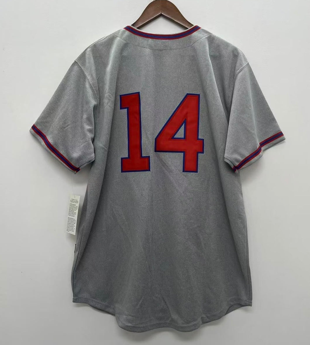Ernie Banks Chicago Cubs Jersey 1957 Cooperstown Collection