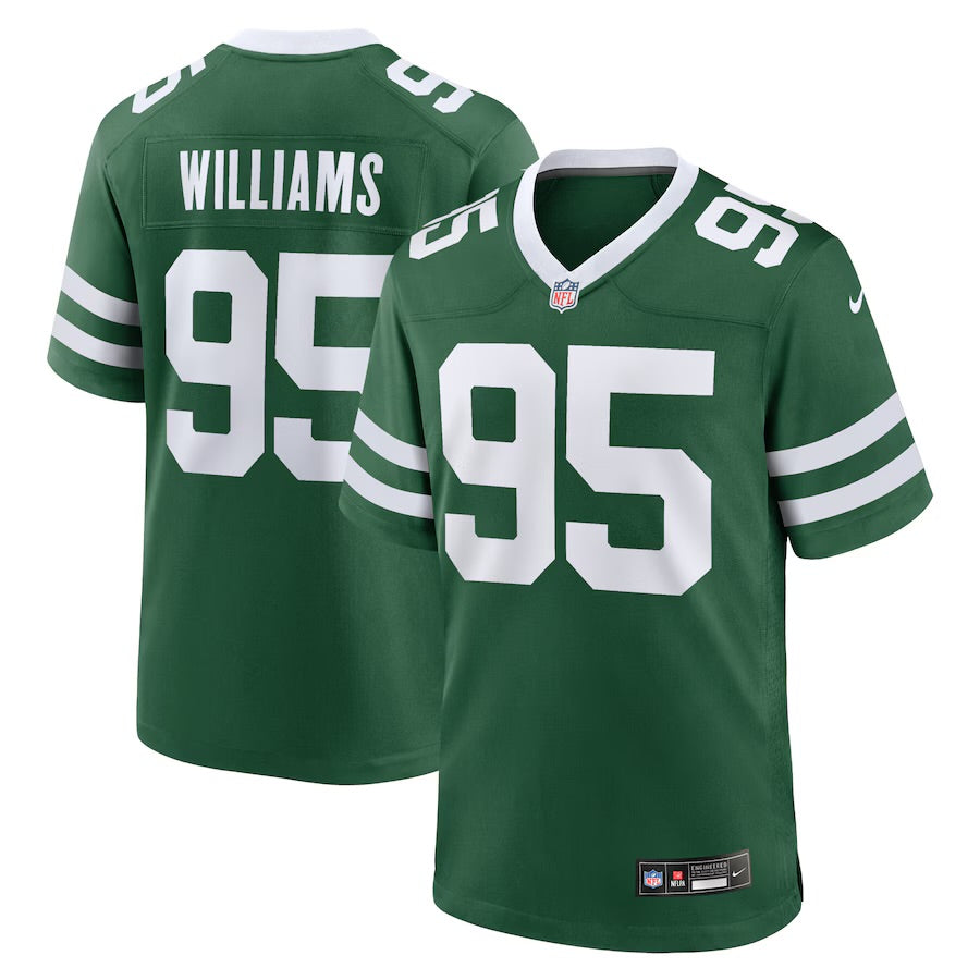 Quinnen Williams New York Jets Official NFL Nike Jersey 2024 green