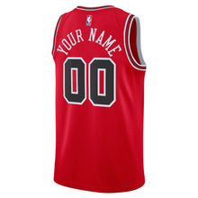 Choose Any NAME and NUMBER customized Chicago Bulls Official NBA Nike Jersey Red